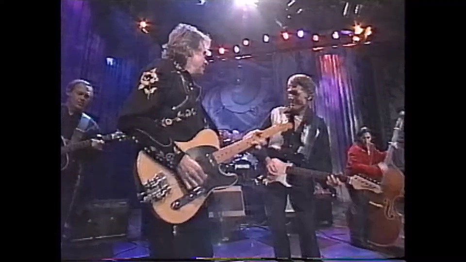 Lee Rocker in backing band for Carl perkins